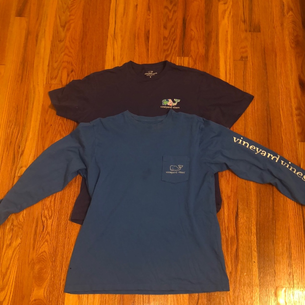 short and long sleeve vineyard vines tshirts